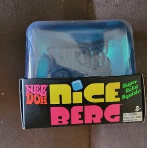 Nice Berg Blue Super Solid Squish Toy